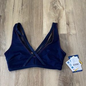 New Urban Outfitters Without Walls Blue Swim Top